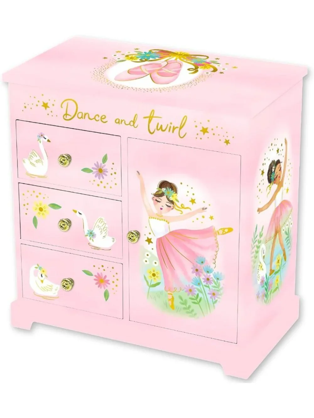 Musical Ballerina Jewelry Box for Girls - Enchanting Gift & Keepsake Storage